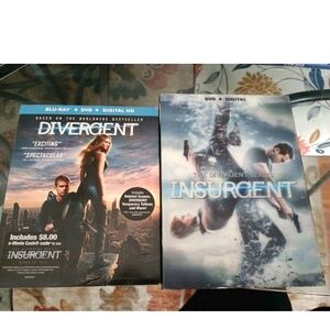 3 For $15 Sale Divergent and Insurgent Blu-ray DVD Set